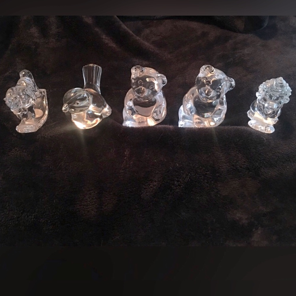 Princess House Crystal Animal Figurines